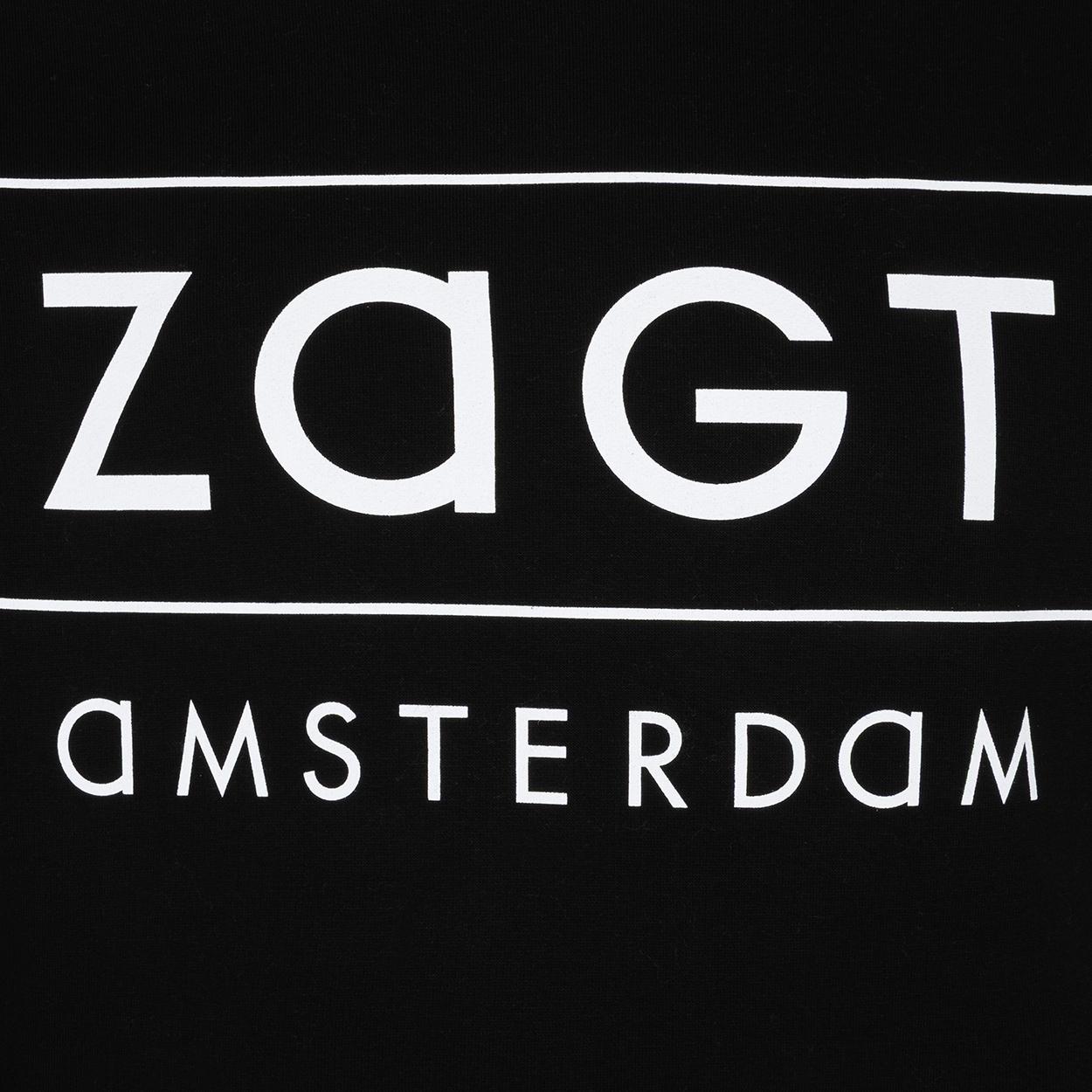 ZAGT Amsterdam hoodie (zwart)